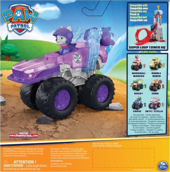 Paw Patrol Rescue Wheels Спасательный монстр-трак с водителем Рокси серии Мега колеса Щенячий патруль Оригинал | Зображення 3