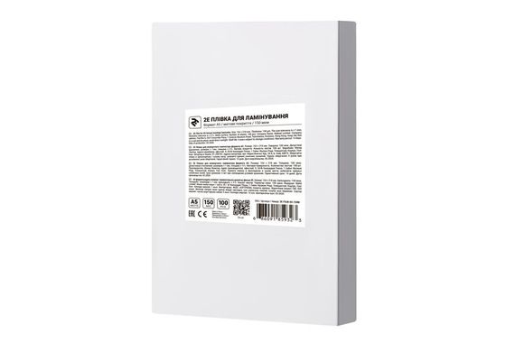 Пленка для ламинирования A6 2E, матовая поверхность, 150 мкм, 100шт (2E-FILM-A6-150M)