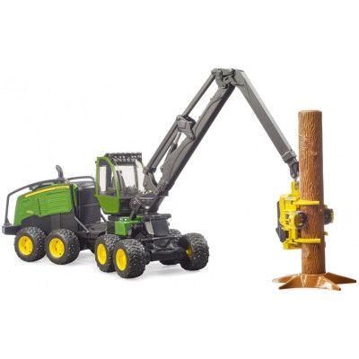 Спецтехника Bruder Харвестер John Deere 1270G с 1 бревном (02135) | Зображення 6