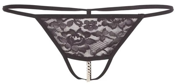 Трусики с цепочкой КРУЖЕВО Sex Aura | Зображення 1