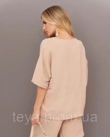 Костюм колір бежевий розміри 3XL, XL, M FI_003557 | Зображення 2
