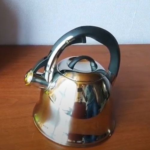 Чайник 2.2 л Maestro MR‑1320 S з нержавіючої сталі зі свистком для всіх типів плит | Зображення 4