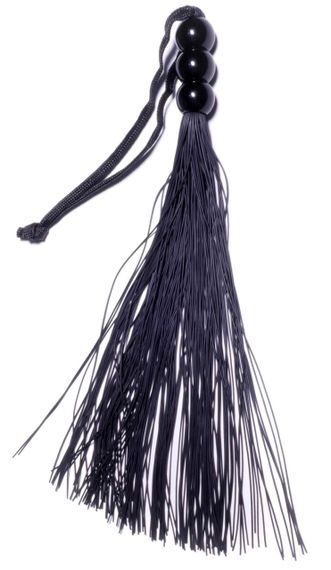 Силіконовий флогер ( довжина 26 см ) Fetish Boss Series - Silicone Whip Black 10", BS6100037 Sex Aura | Зображення 1