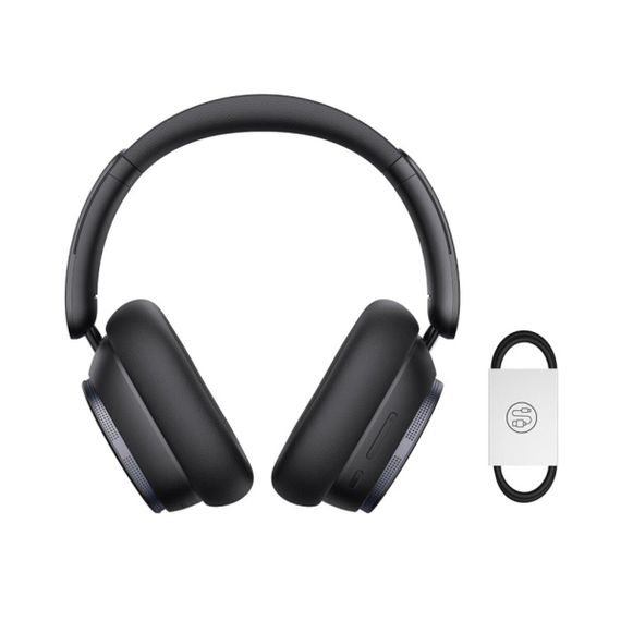 Бездротові навушники Baseus Bowie H1 Pro Noise-Cancellation Wireless Headphones Cluster Black | Зображення 5