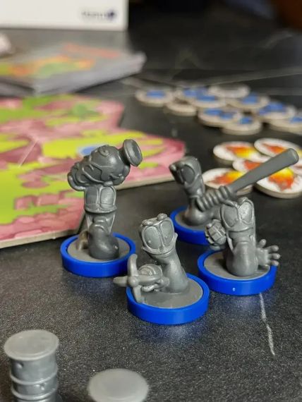 Настільна гра Черв'ячки (Worms) | Зображення 3