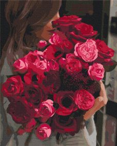 Картина за номерами "Букет від рідного" BS52547 40х50