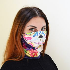 Защитная бафф маска на лицо 4Profi Девушка размер M 14738_2