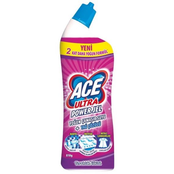 Густой гель-отбеливатель Ace Ultra Power Gel Горная свежесть (750 мл) Италия