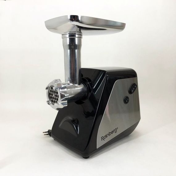 Мясорубка для домашней колбасы Rainberg RB-676 3800W, Мощная мясорубка многофункциональная NL-112 2 скорости | Зображення 7