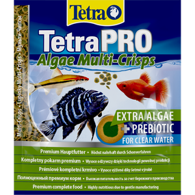 Корм сухий Tetra PRO Algae Multi-Crisps для травоїдних риб чипси з овочами 12 г