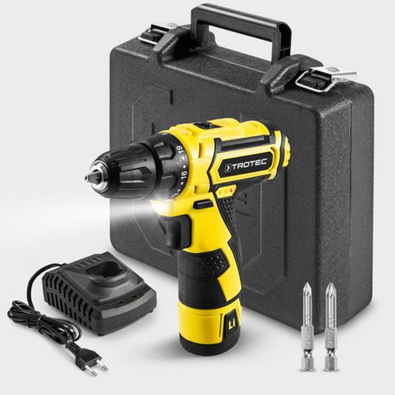 Дриль-шурупокрут акумуляторний Trotec PSCS 11-12V + кейс (4410000102) | Зображення 4
