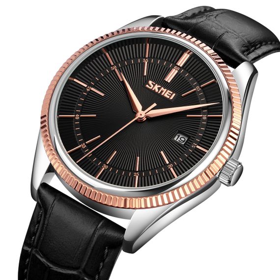 Skmei 9298TRGBK Rose-Gold Black | Зображення 1