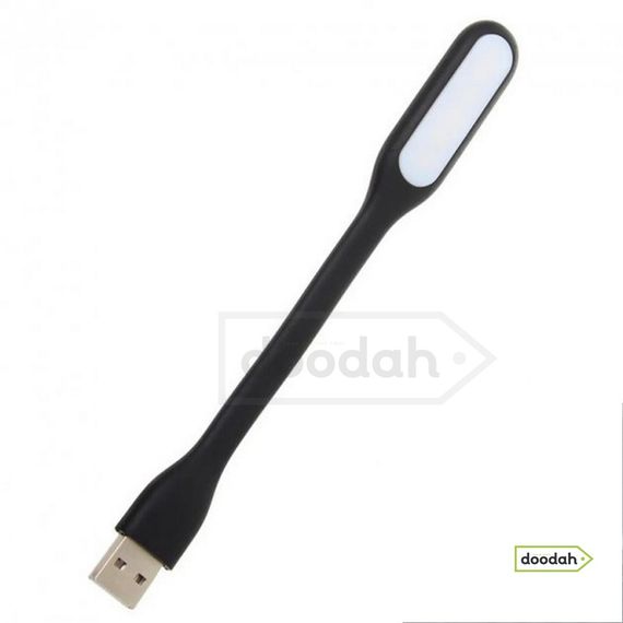 Гнучка USB Led лампа для ноутбука, павербанка – CARPRIE TSLEE Black 17 см | Зображення 5
