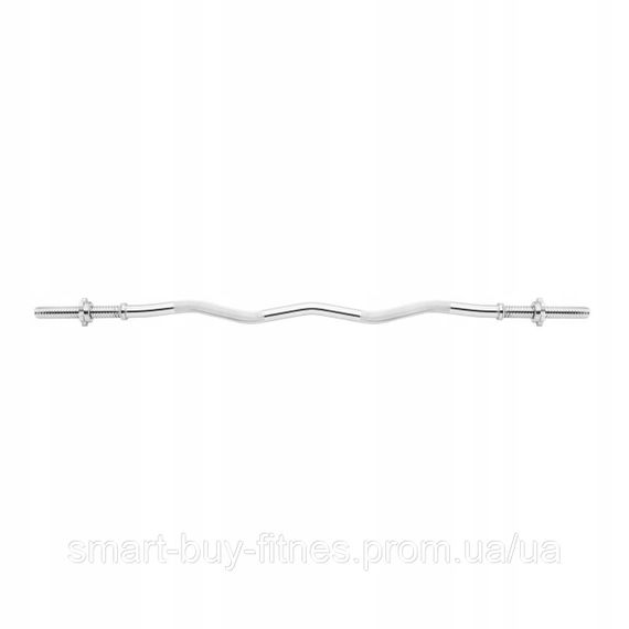 Гриф для штанги W-подібний 4FIZJO 120 см 25 мм (P-5905973401104) | Зображення 2