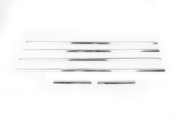 Нижня окантовка вікон (нерж.) для Citroen C-5 2001-2008 рр | Зображення 1