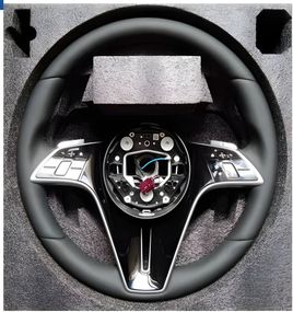 Кермо Maybach-Style (чорний -2025 сірі кнопки, 3pin) для Mercedes C-class W204 2007-2015 рр