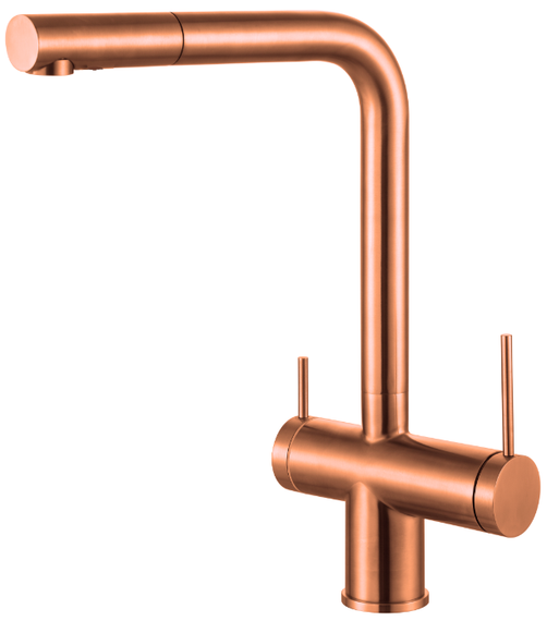 Кухонний змішувач Fabiano FKM 31.14 SS Nano Copper 8231.401.1143