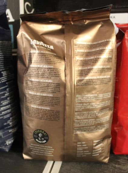 Кофе в зернах Lavazza Tierra Selection 100% Арабика Лавацца Италия Оригинал шоколадные нотки средняя обжарка | Зображення 2