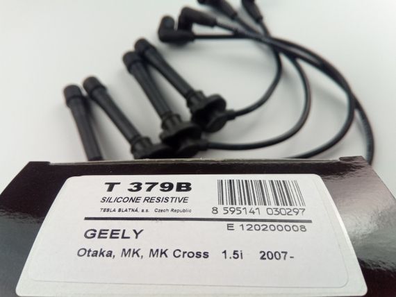 Дроти запалювання CK/MK1/MK2 1.5 16 V, TESLA (T379B) силікон (E120200008) | Зображення 1