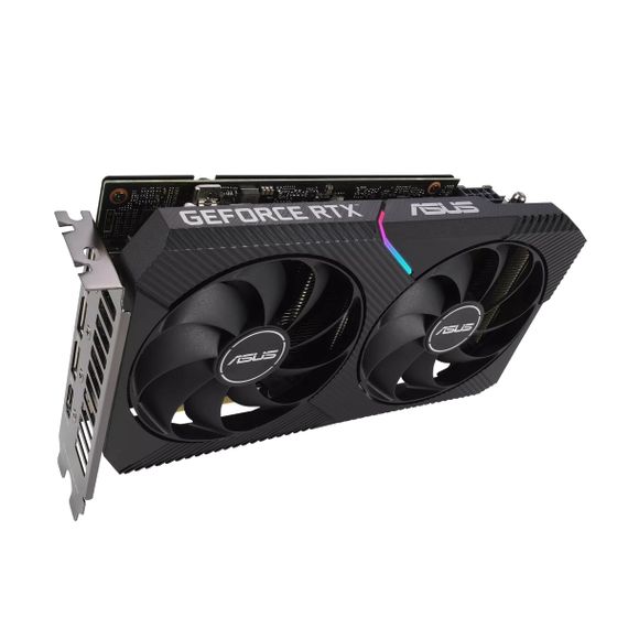 Видеокарта ASUS GeForce RTX 3060 12GB GDDR6 DUAL OC V2 DUAL-RTX3060-O12G-V2 90YV0GB2-M0NA10 | Зображення 6
