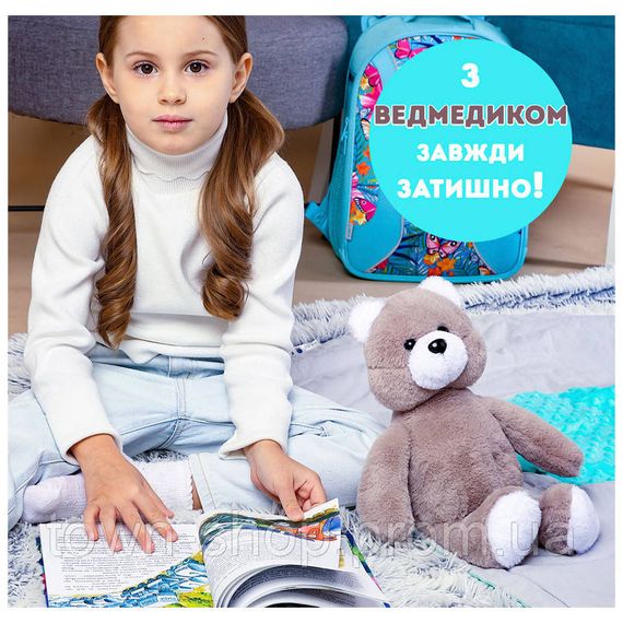 Игрушка мягконабивная пушистый Мишка МС 080501-11 35 см | Зображення 2