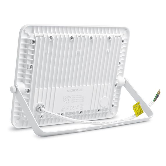 Светодиодный прожектор VIDEX F2e 100W 5000K VL-F2e-1005W  защищенный  в разборном корпусе | Зображення 2