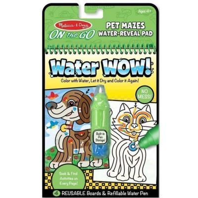Набор для творчества Melissa&amp;Doug Волшебная водная раскраска Лабиринты (MD9484)