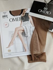 Колготки літні Omero Aestiva 8 den, розміри M, L, колір TE', ефект засмаглих ніг