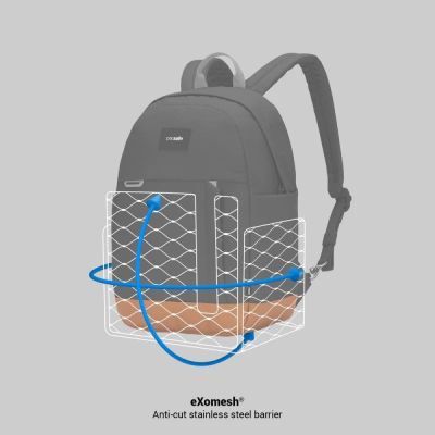 Рюкзак туристичний Pacsafe GO 15L backpack свіжий м&apos;ятний (35110528) | Зображення 8
