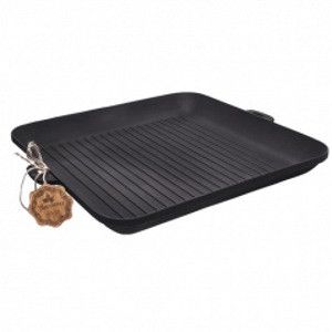 Сковорідка-гриль 35*35*4см чавунна лита Т309 Майстерня