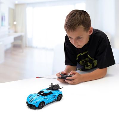 Радиоуправляемая игрушка Sulong Toys Spray Car - Sport (голубой, 1:24, свет, функция туман) (SL-354RHBL) | Зображення 7