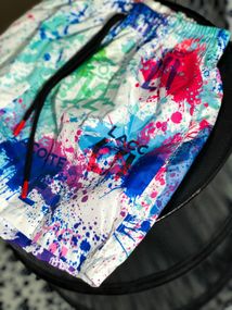 Різнокольорові чоловічі пляжні шорти  | 13-138