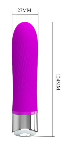 Вибромассажер серии Pretty Love Sebastian Purple 12 режимов вибрации sexstyle | Зображення 14