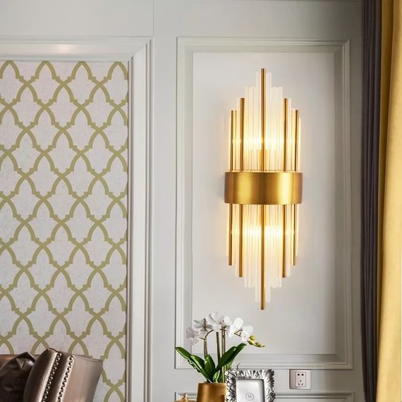 Бра настінна 26864 Золото 10х20х60 см.