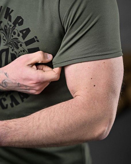 T-shirt Glory to Ukraine oliva DL6374 | Зображення 3