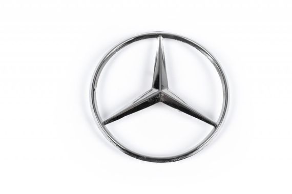 Задня емблема (нерж.) для Mercedes E-сlass W124 1984-1997 рр