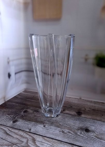 Ваза скляна для квітів Bohemia Infinity 30.5 см 8KE28/99M20/305 | Зображення 5