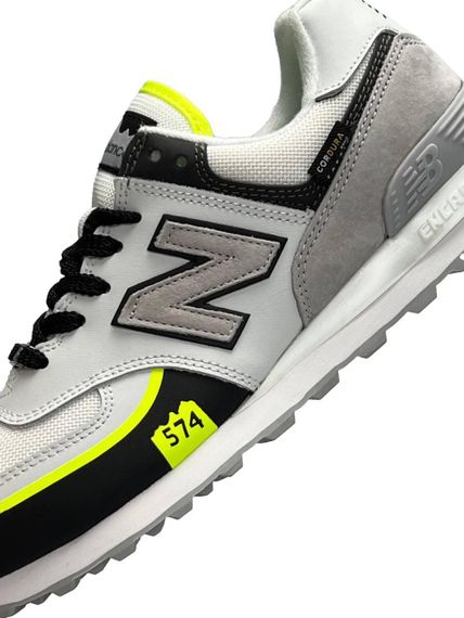 Кросівки чоловічі N3ew B3alan3ce 574 TP2 White Yellow Neon , В'єтнам 43 27,5 | Зображення 3