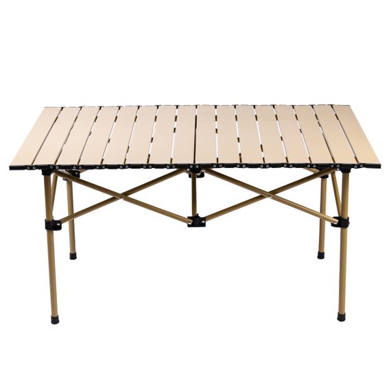 Складаний стіл для пікніків 95 x 55 x 50 см, бежевий | Зображення 1