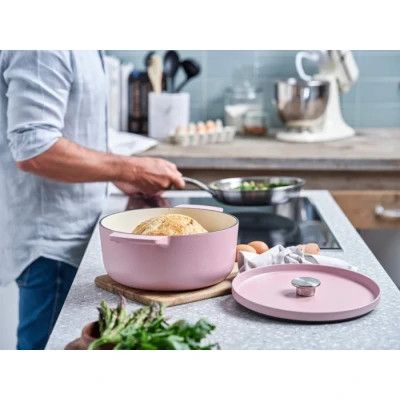 Каструля KitchenAid чавунна з кришкою 5,2 л Суха троянда (CC007431-001) | Зображення 5