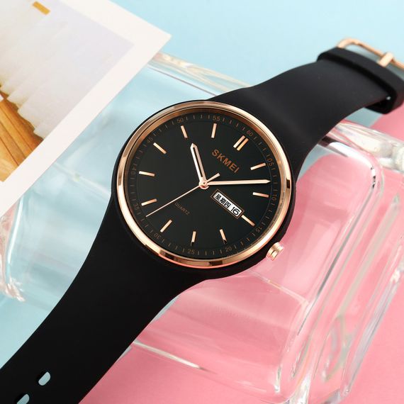 Жіночий годинник Skmei 1747BK Black | Зображення 2