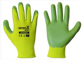 Рукавички захисні Bradas NITROX MINT нітрил розмір 7 RWNM7
