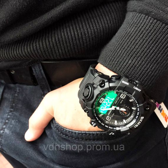 Тактичні військові годинники для ЗСУ SKMEI, Годинники для риболовлі та активного відпочинку PG-64 | Зображення 1