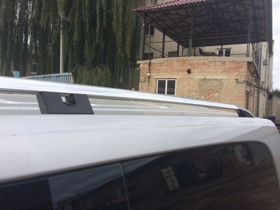Рейлінги Хром CAN (Оригінальний дизайн) Довга база (ExtraLong) для Mercedes Viano 2004-2015 рр | Зображення 1