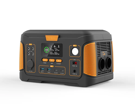Портативна електоростанція WX1438, 650W (171 000 мАг), USB, Type-C, DC, 2 розетки, ліхтар | Зображення 1