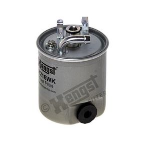 Фильтр топливный Mercedes Benz Sprinter OM612 00-, Hengst, H216WK,