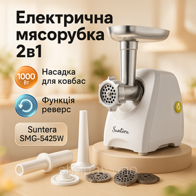 Мясорубки нержавеющая сталь, Мясорубка с функцией овощерезки, Универсальная мясорубка измельчитель YO-33