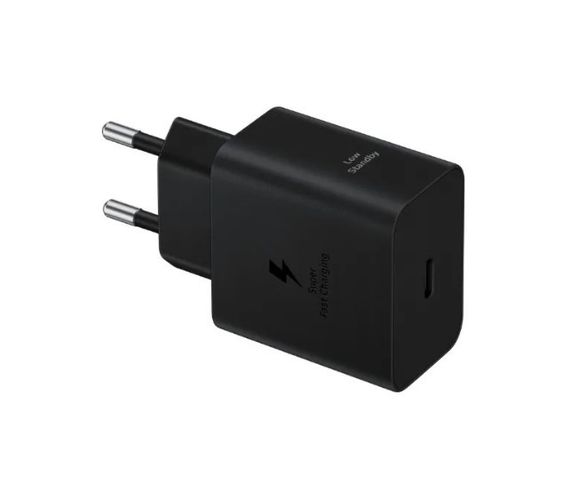Сетевое зарядное устройство Travel Charger адаптер 1 порт USB-C 45W кабель USB-C 5A Черное | Зображення 3