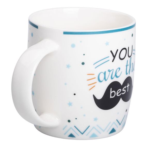 Чашка порцелянова з написами 450 (мл) You are the best RX-N240278YB | Зображення 1