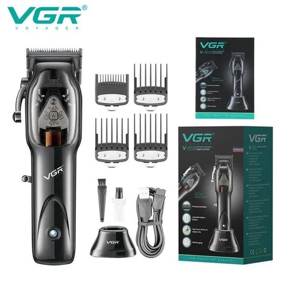 Бритва для бороди VGR Hair Clipper V-653 Voyager | Тример бездротової | RX-727 Бездротова електробритва | Зображення 3